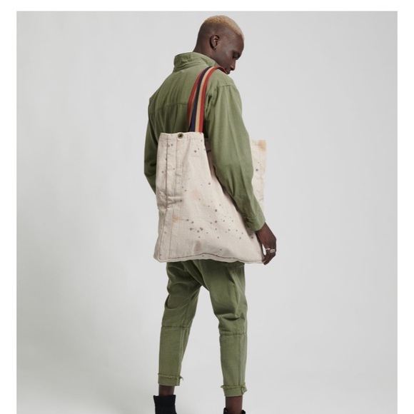 One Teaspoon MARSEILLE ARTISTE CANVAS BAG - Picture 6 of 6